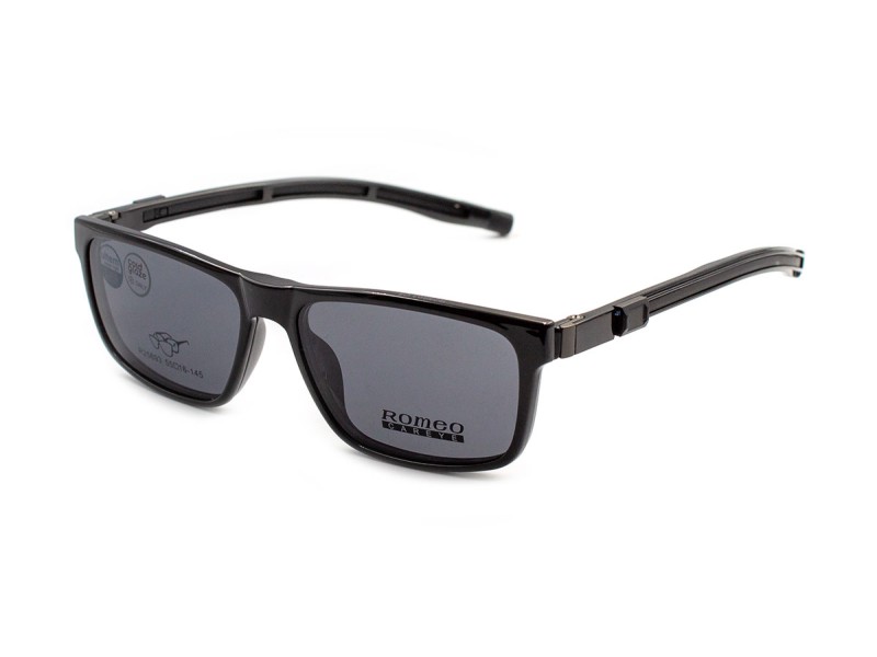 Frame with clip-on attachments male 25693 — prescription