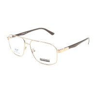 Frame with clip-on attachments men's metal — prescription