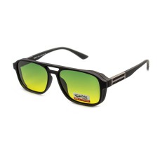 Polar Eagle 8537 — мужские ободковые очки антифары жёлтые