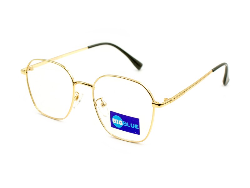 Готовые очки Big Blue 8005 — Blue Blocker металлические мужские