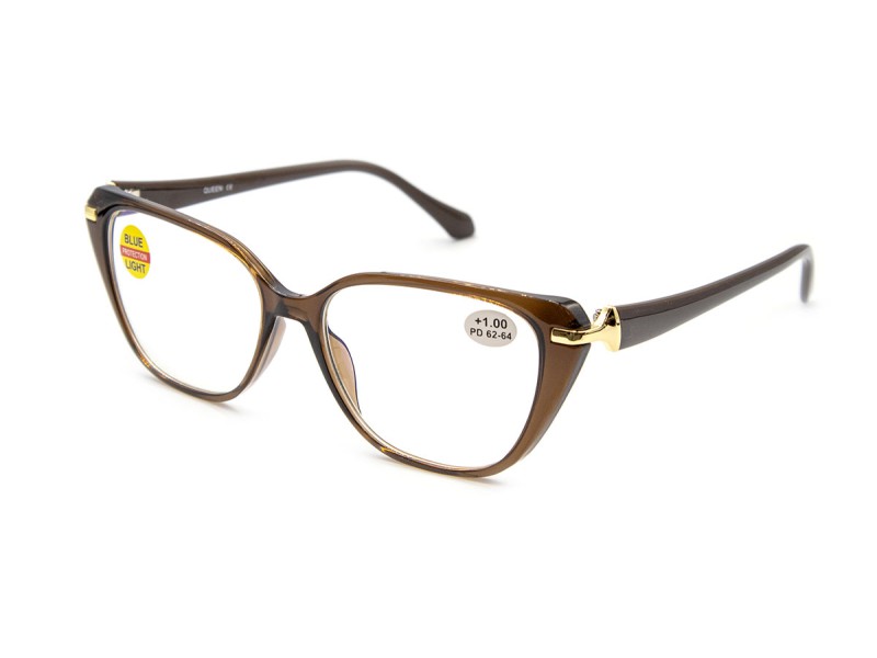 Ready glasses Queen 26705 Blue Blocker women's