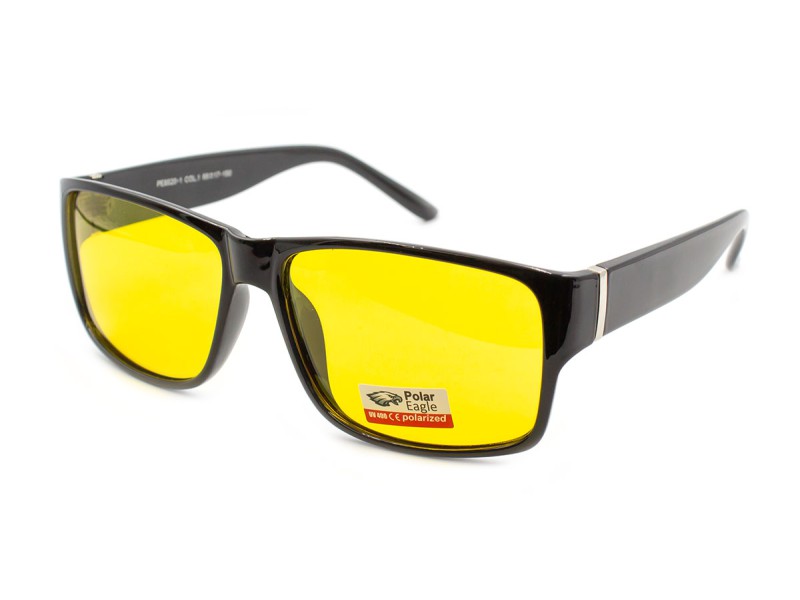 Anti-glare Glasses Polar Eagle 8520-1 Yellow — for Men