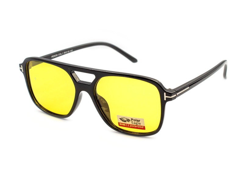 Buy anti-glare glasses Polar Eagle 8536 yellow unisex