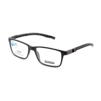 Frame with clip-on for men plastic — prescription