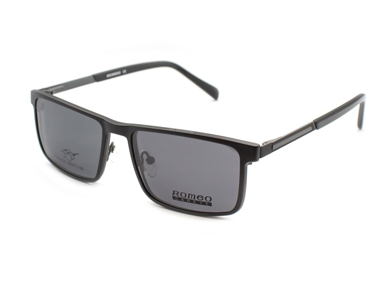 Frame with clip-on attachments men's 25443A — prescription