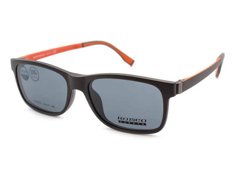 Frame with clip-on attachments men's 25525 — prescription
