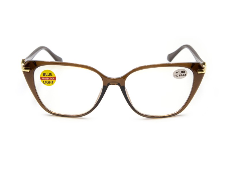 Ready glasses Queen 26705 Blue Blocker women's