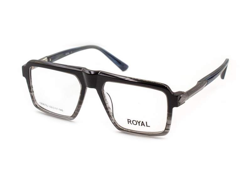 Men's plastic frame — prescription glasses