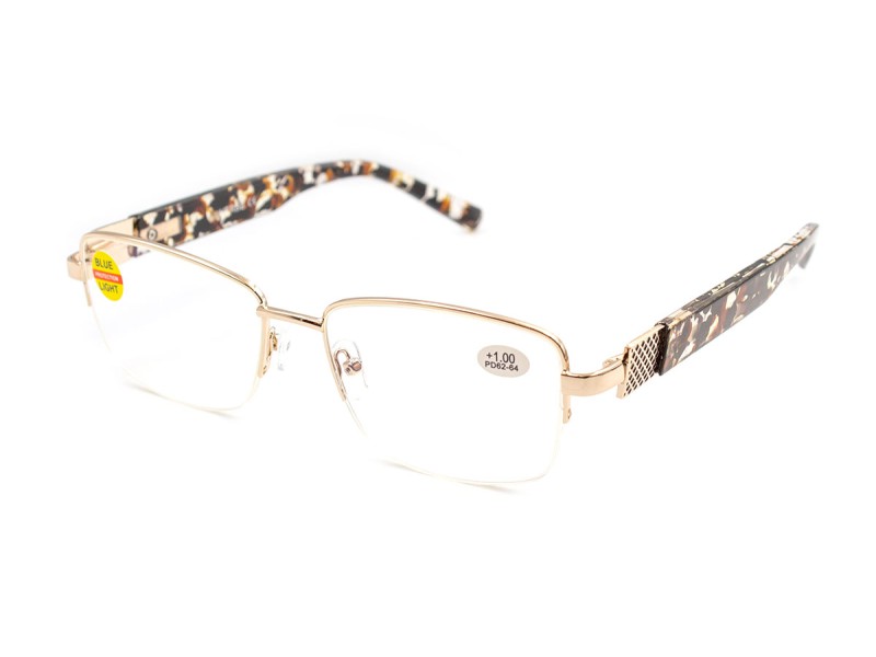 Blue Blocker glasses Verse 25015 semi-rimless