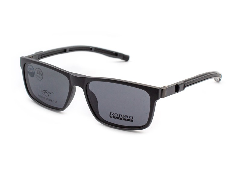 Frame with clip-on attachments male 25693 — prescription