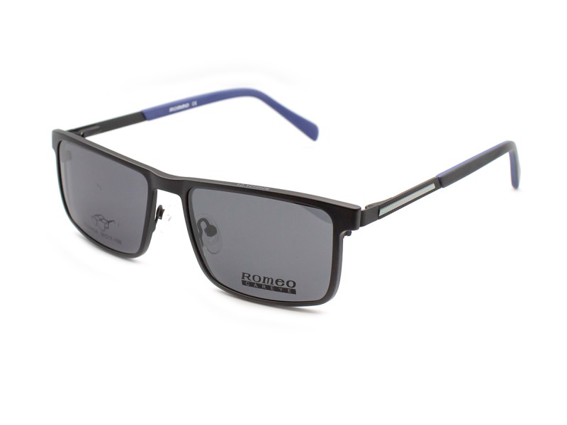 Frame with clip-on attachments men's 25443A — prescription