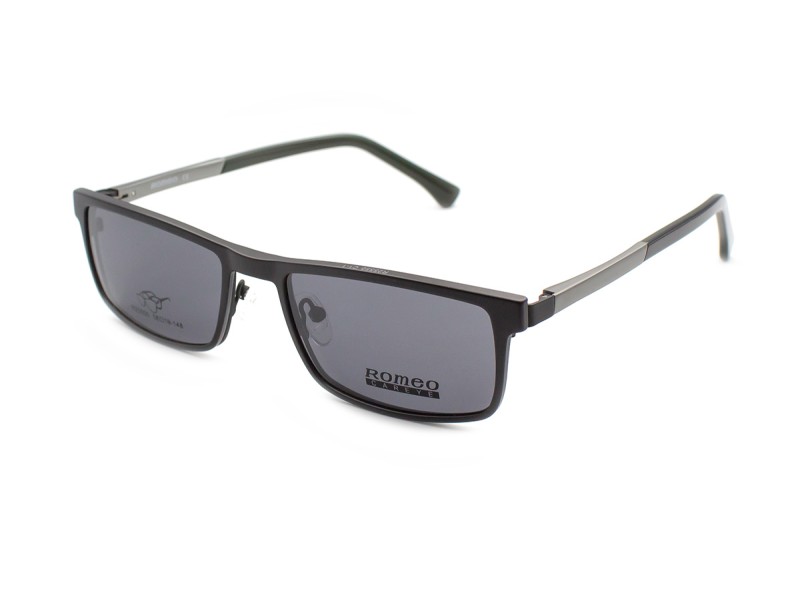 Frame with clip-on attachments men's 25550-1 — prescription