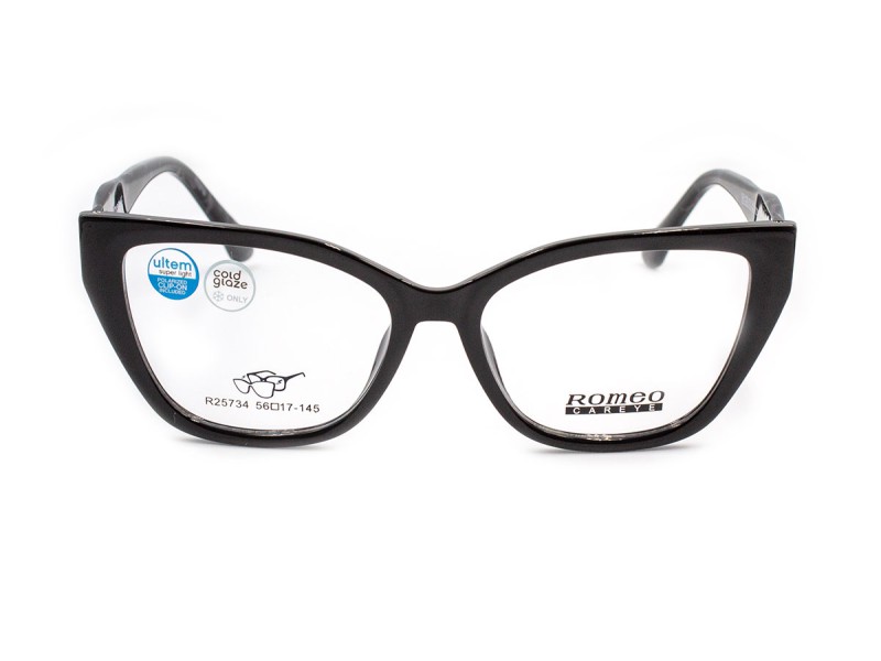 Frame with clip-on attachments Female 25734 — prescription