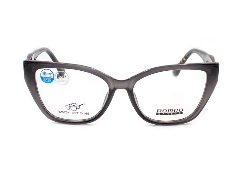 Frame with clip-on attachments Female 25734 — prescription