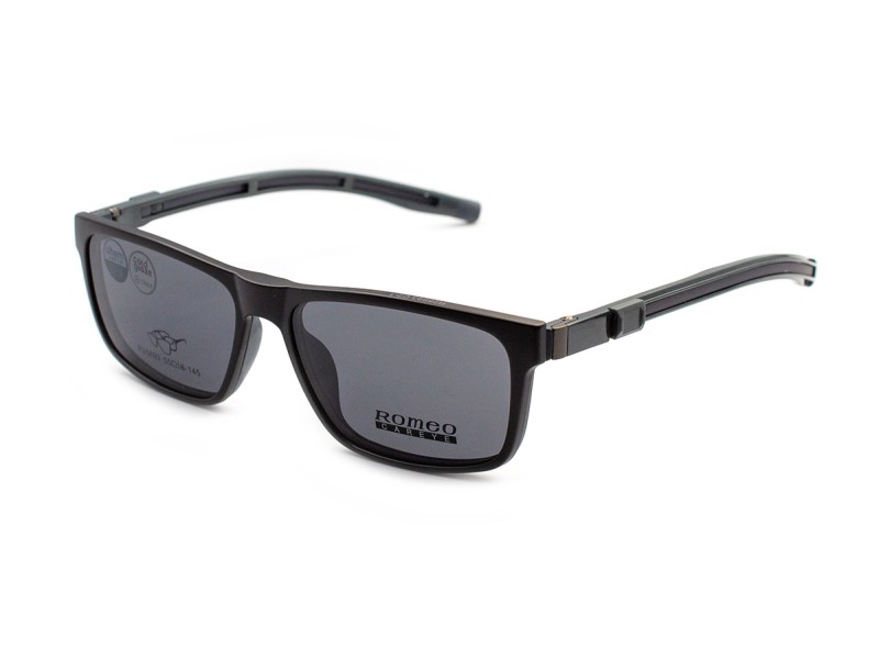 Frame with clip-on accessories Men's 25693-1 — prescription