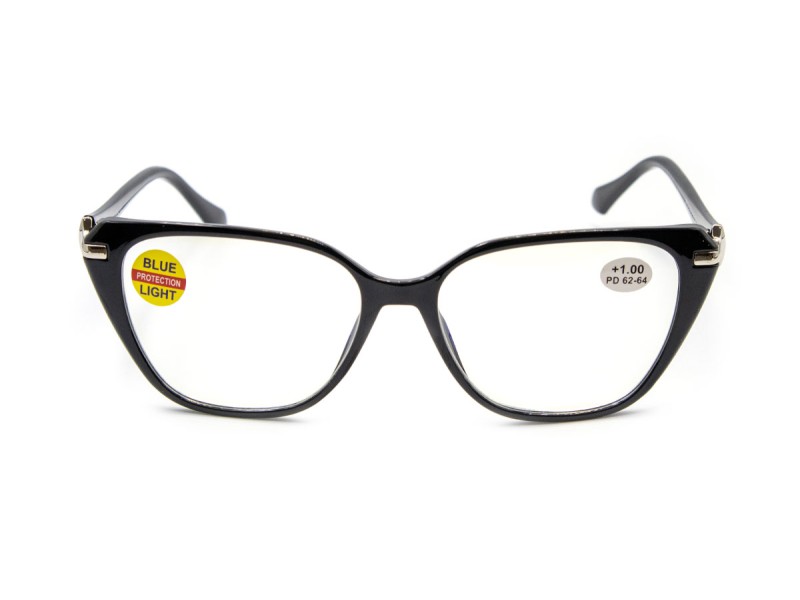 Ready glasses Queen 26705 Blue Blocker women's