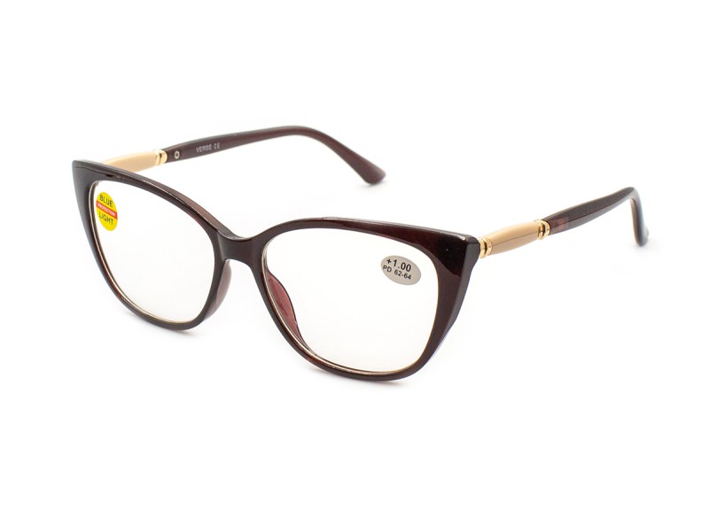 Blue Blocker glasses Verse 24015 women's full-rim