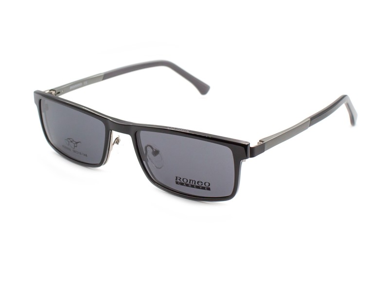 Frame with clip-on attachments men's 25550-1 — prescription