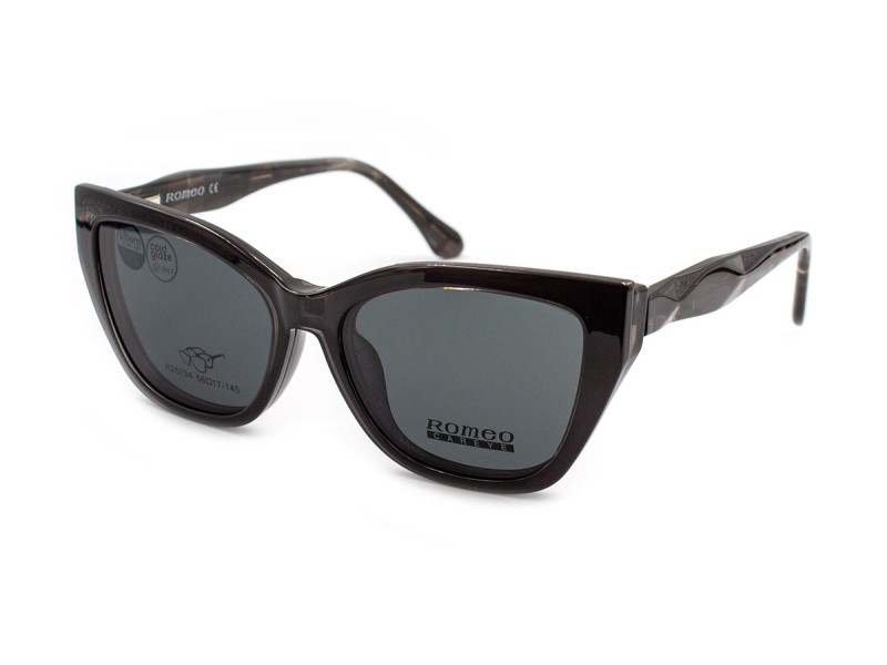 Frame with clip-on attachments Female 25734 — prescription